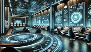 Ruang Klub VIP a26 bernuansa futuristik